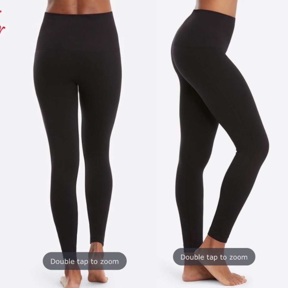 NWT SPANX Look At Me Now Legging Black Small